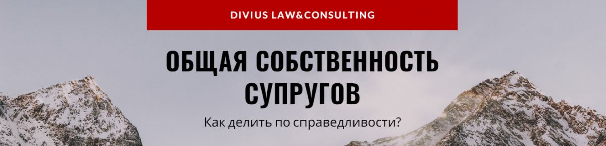 Общая собственность супругов. Как делить по справедливости?